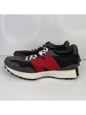 New Balance 327 Shoes Mens 12 D Magnet Team Red Athletic Sneakers MS327FF